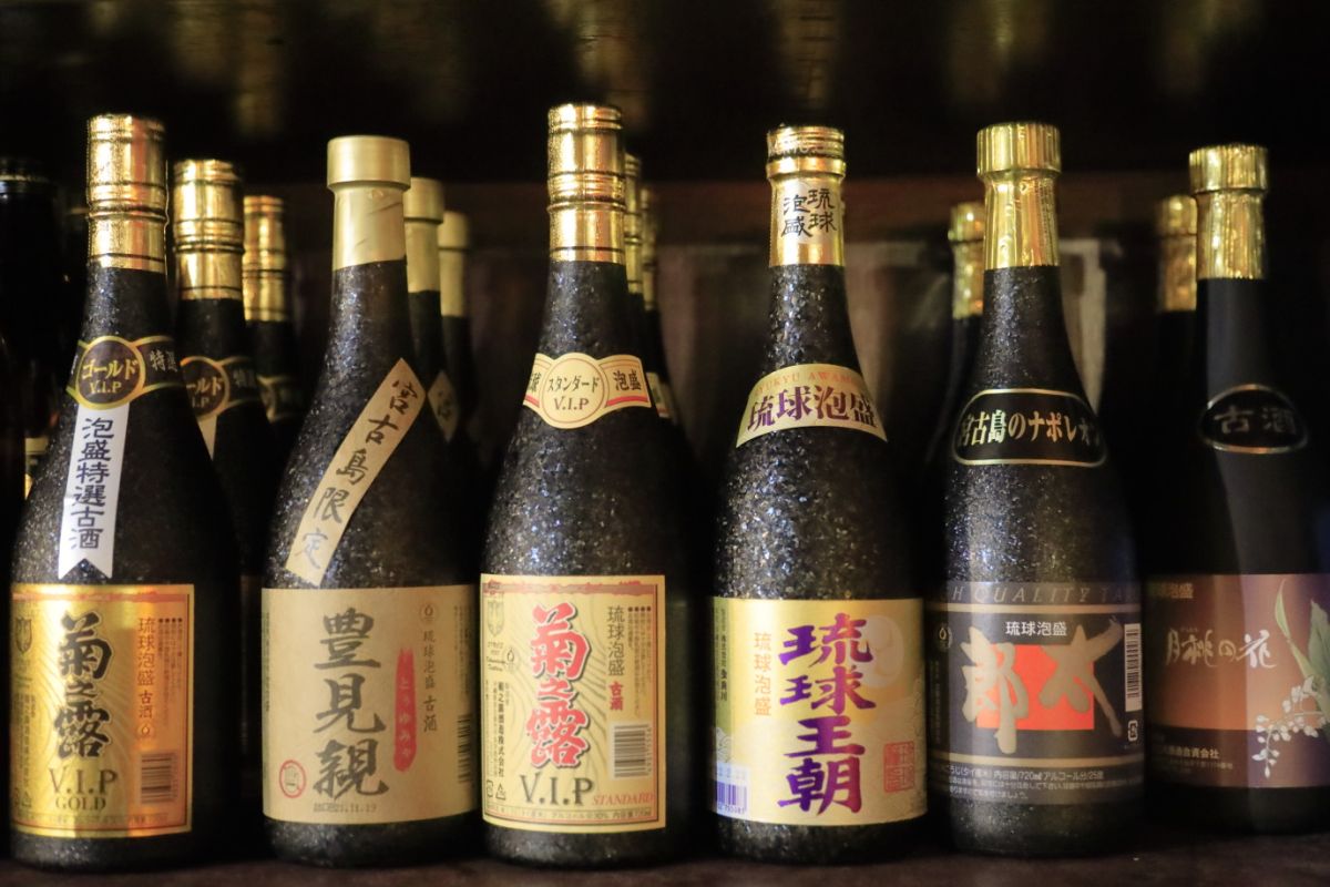 宮古島の泡盛は1合1200円〜