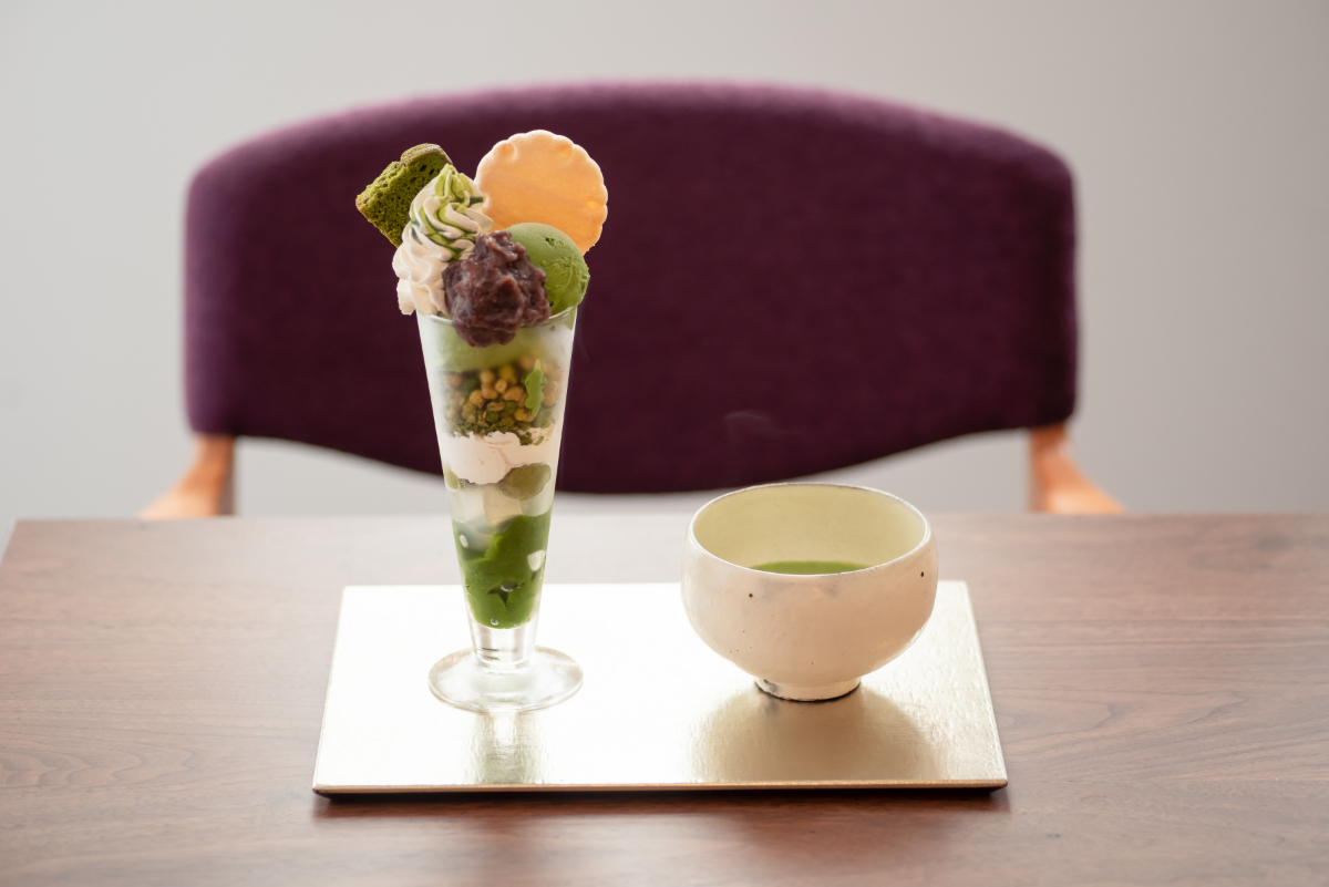 抹茶パフェセット 1600円〜