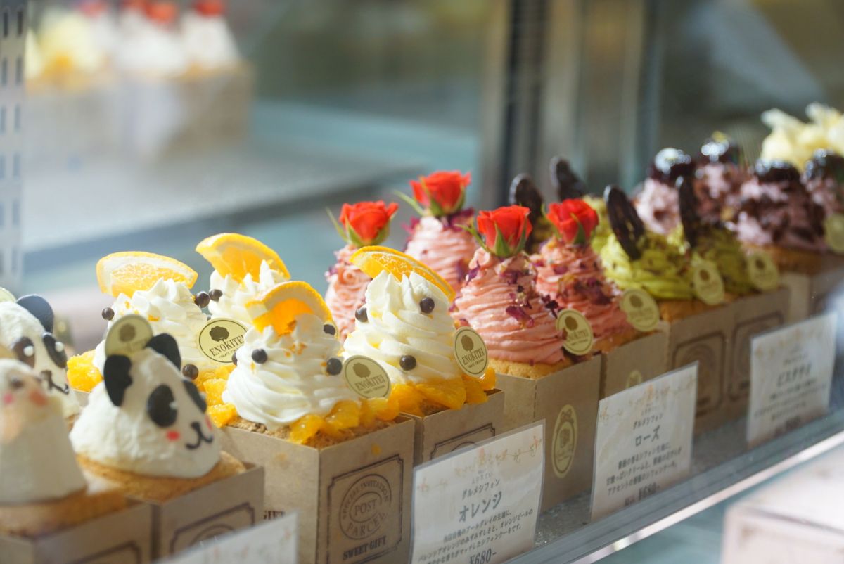 「えの木ていグルメシフォン」1個360円〜