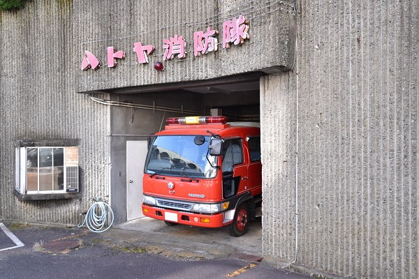 ホテル専用の消防隊