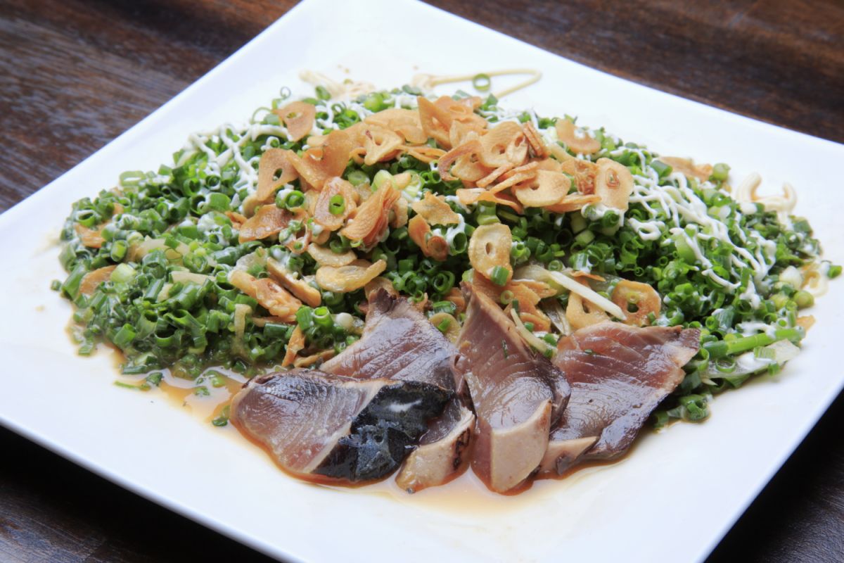 ねぎまみれカツオ780円