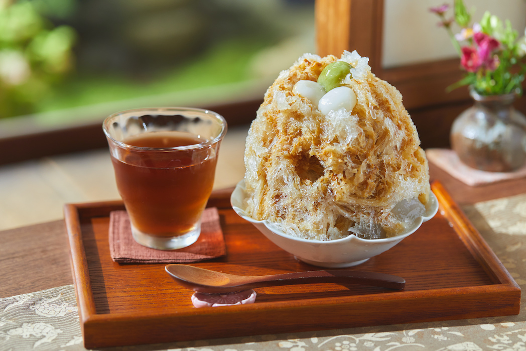 くず白雪（黒蜜きな粉ミルク）1200円