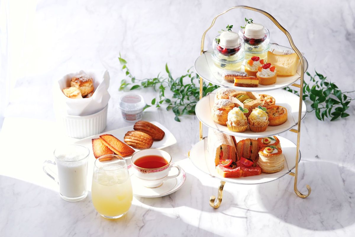 チーズケーキアフタヌーンティー　イメージ