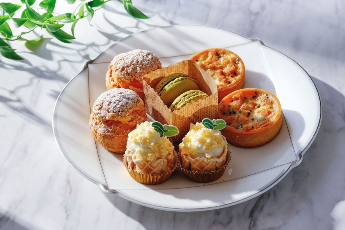 チーズケーキアフタヌーンティー　中段イメージ