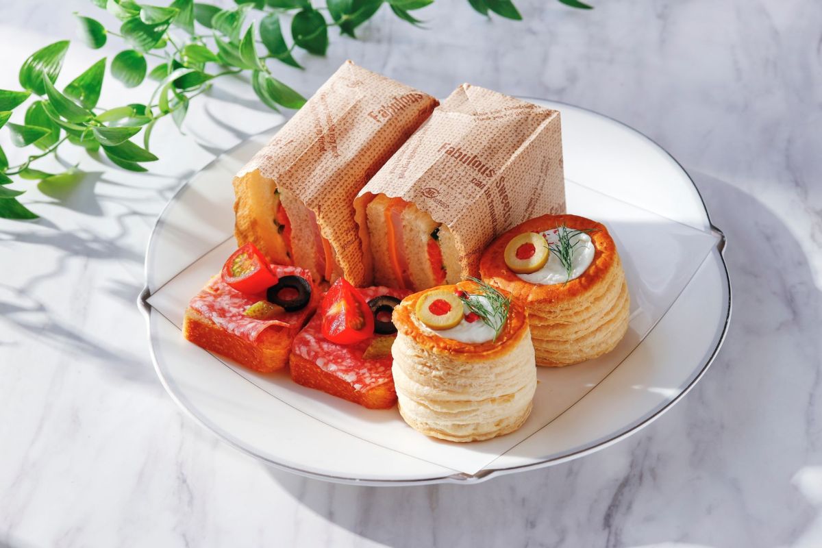 チーズケーキアフタヌーンティー　下段イメージ