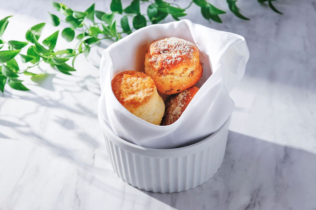 チーズケーキアフタヌーンティー　スコーンイメージ