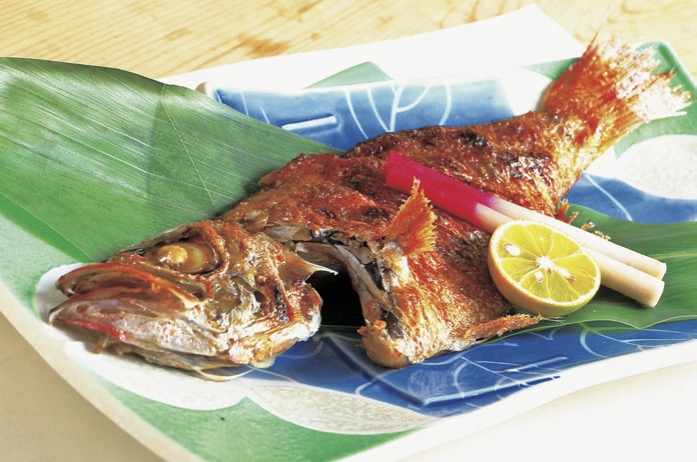 ノドグロの塩焼き時価