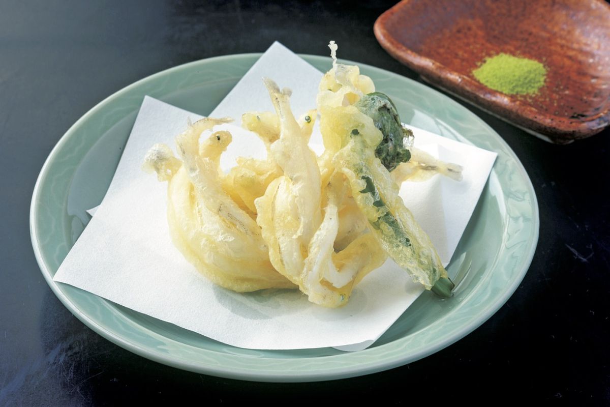 シラウオの天ぷら1100円