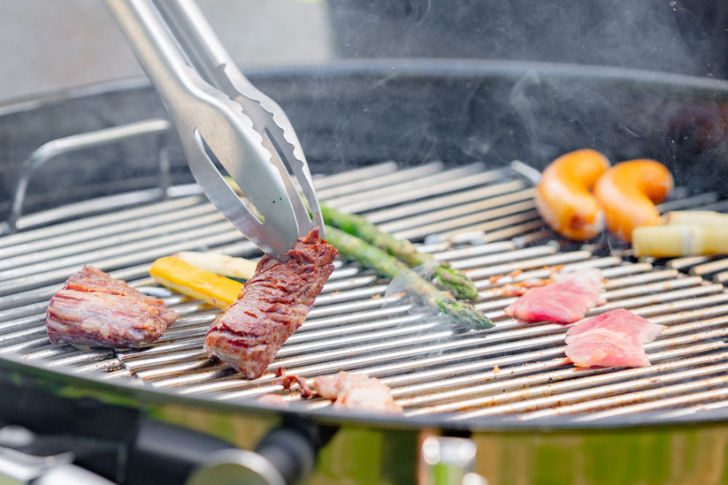 食材それぞれの“おすすめの焼き方”を紙ベースでも教えてもらえるので、初心者でも安心です