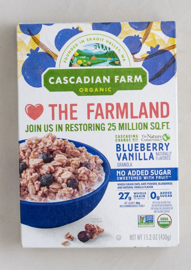 「ブルーベリーバニラシリアル」$4.29