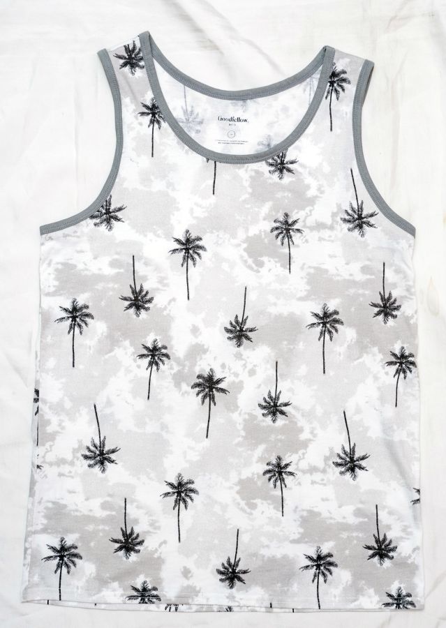 「メンズタンクトップ」$9.99