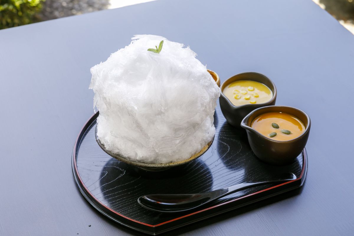 かぼちゃ(甲州市産　天空かぼちゃ)×とうもろこし(富士河口湖町産　富士恵味)