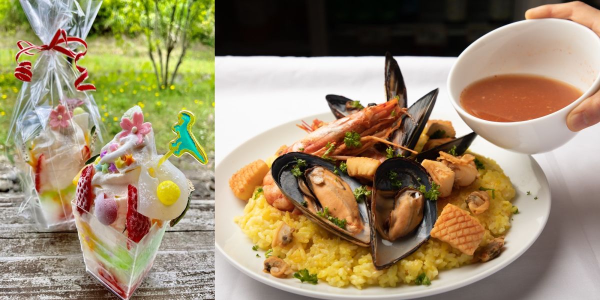 「るるぶキッチン×福井市 粋福グルメ」特集フェアが開催！福井の食材をたっぷり使用したフォトジェニックなパエリアとパフェを提供