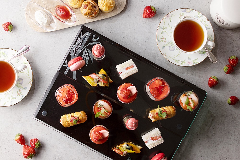 「夏いちごのアフタヌーンティー」イメージ