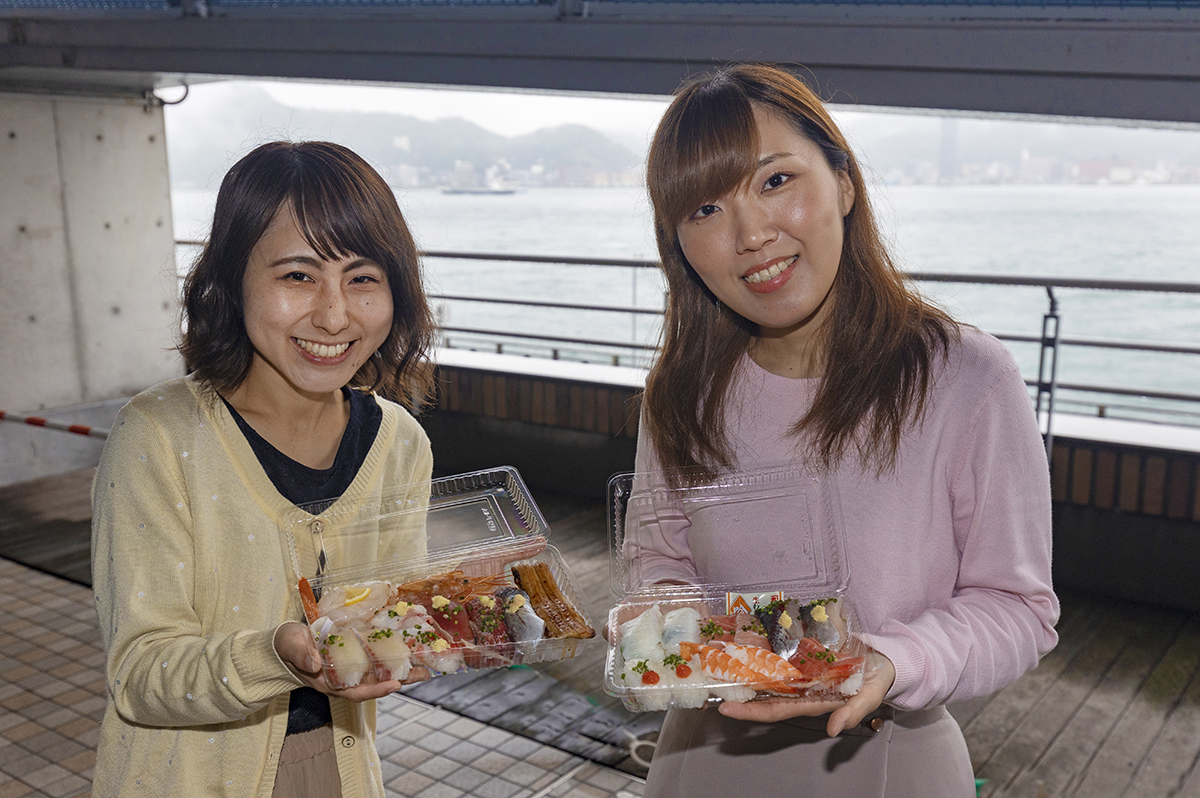 好きなネタをつめてもらおう