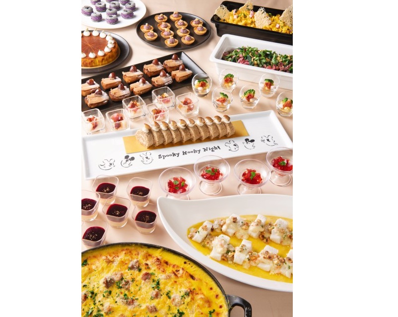 東京ディズニーシー・ホテルミラコスタ「オチェーアノ」“ディズニー・ハロウィーン”ブッフェ平日5800円、土日祝6300円