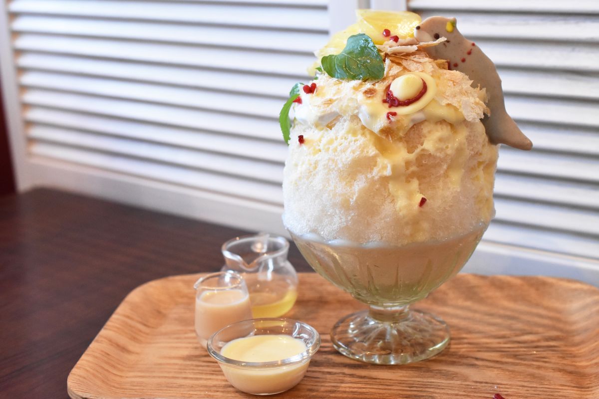 カワウソぼうやのもぎたてレモンパイ 1430円