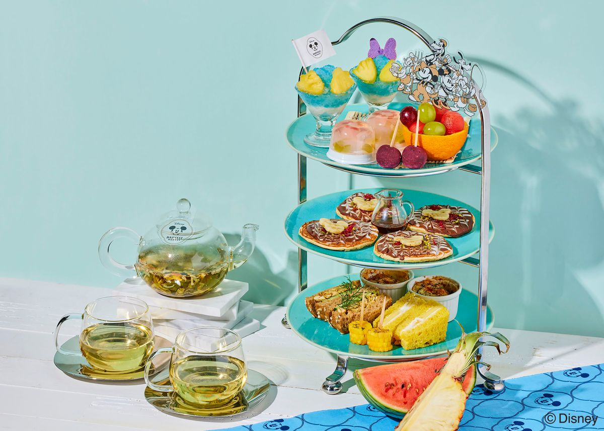 “夏祭り”アフタヌーンティーセット １名 3960円  ※写真は2名分