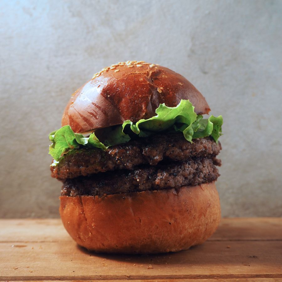 The burger （Double） 1300円