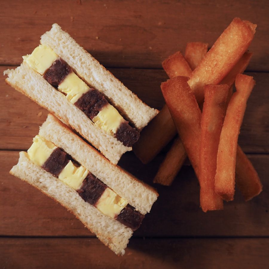 小倉トースト  680円