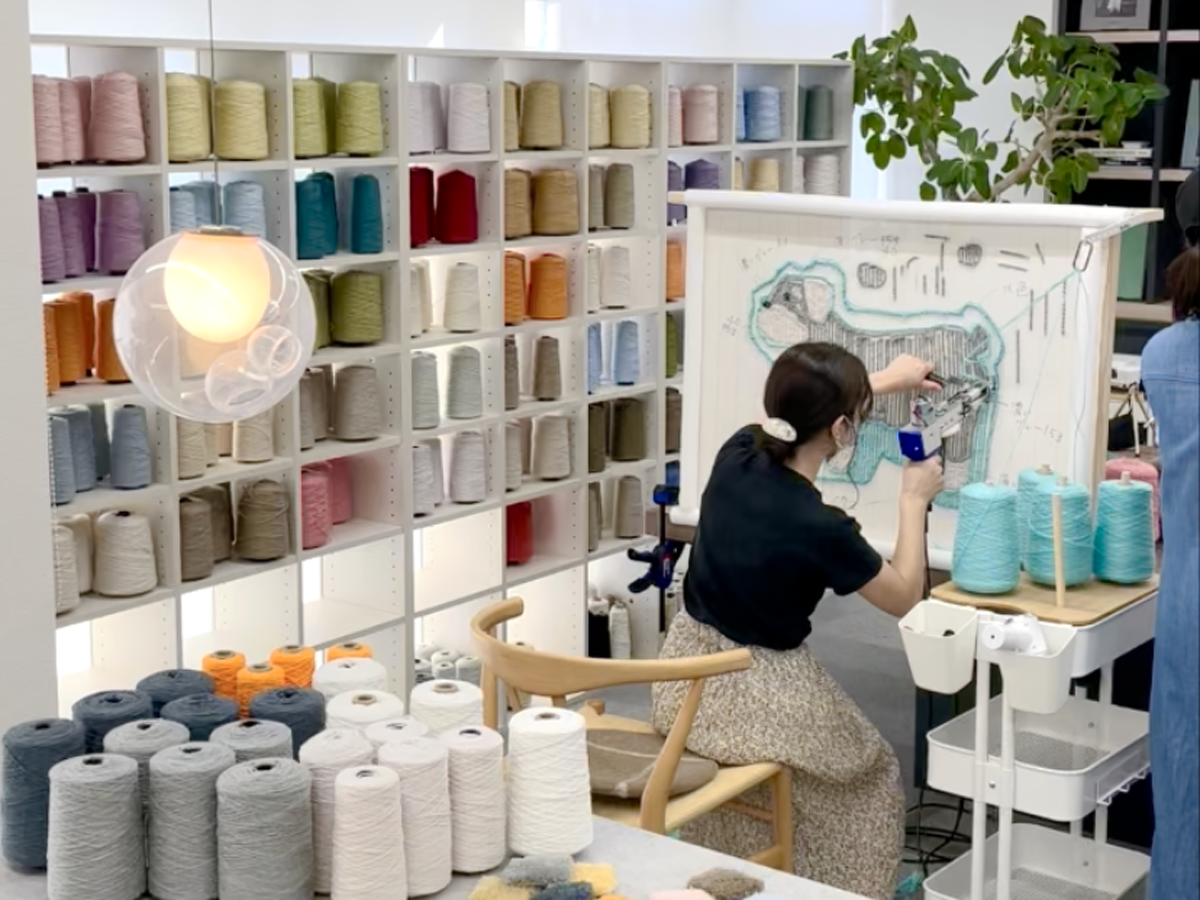 最新トレンドの“タフティング”体験! 浅草「SORATOBU tufting studio