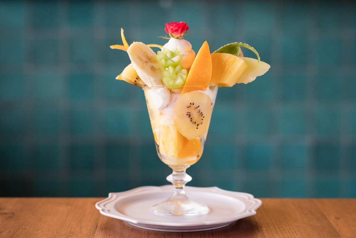 「TASTASフルーツパフェ」1680円