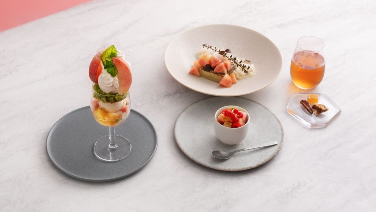 桃のフルコース 4950円