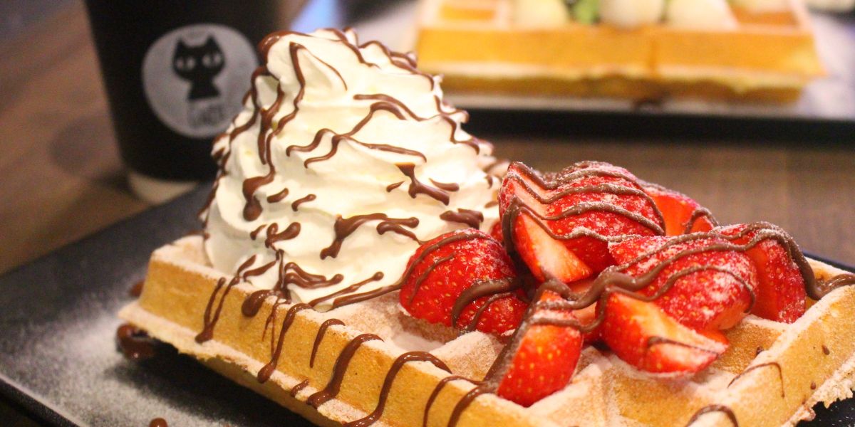 川越のワッフル専門店「Gato（がと）」で フォトジェニックな焼きたてワッフルを！