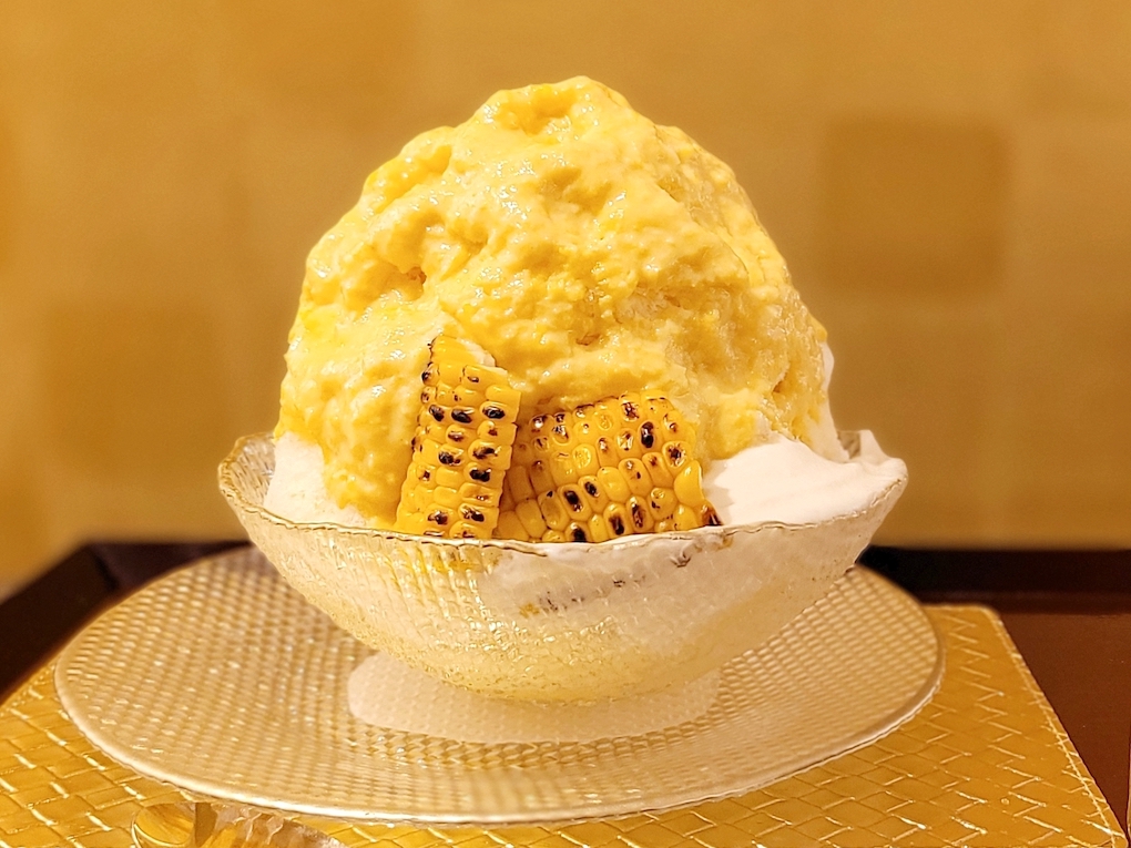 「焼きもろこし」1650円。