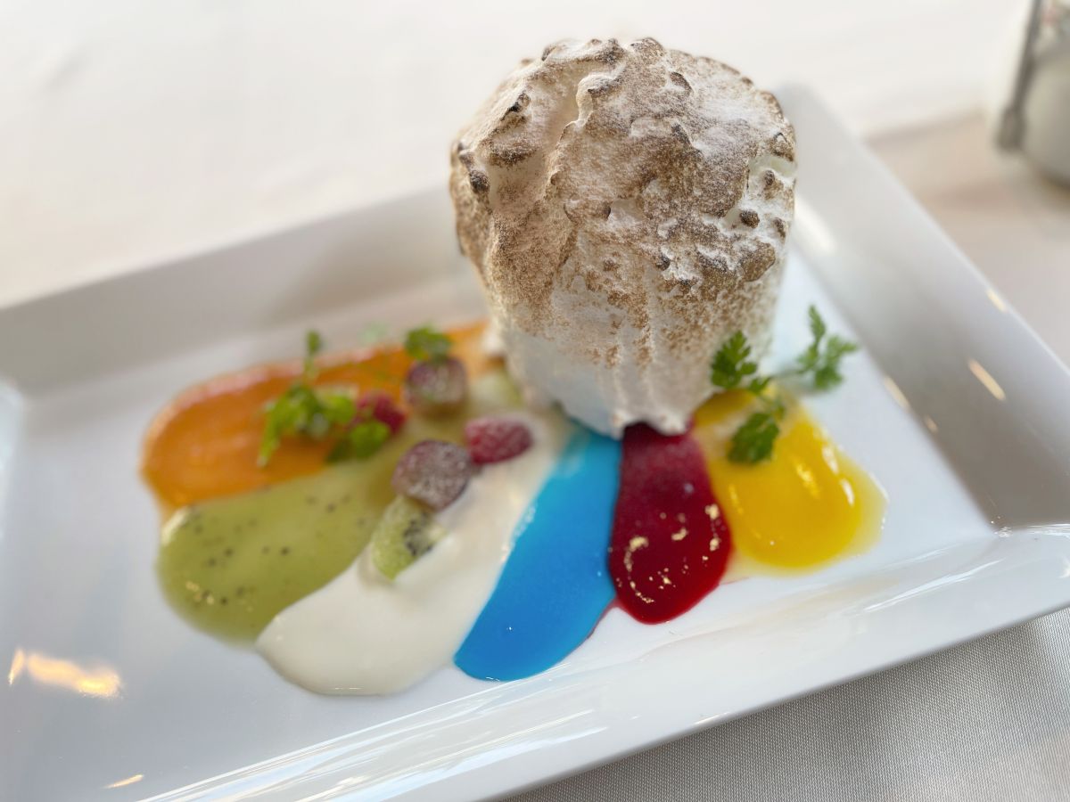 冷製パンケーキ ジャルダン風（コーヒーまたは紅茶付）1800円 ※1日10食限定