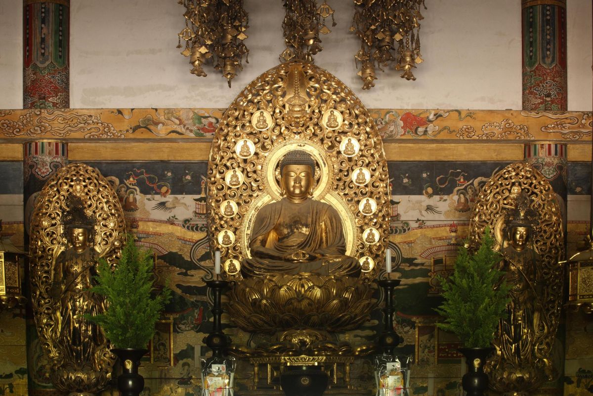 仁和寺金堂内部