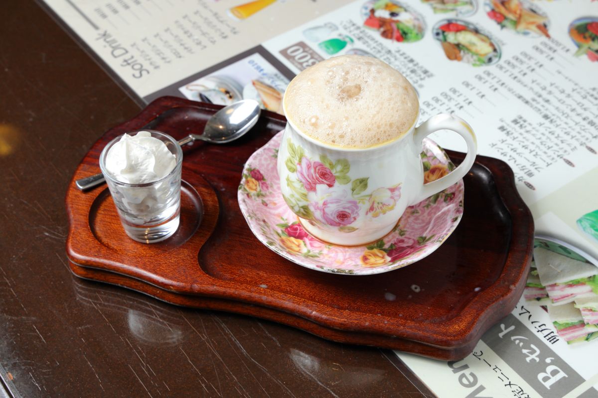 「カフェ オーレ」（550円）