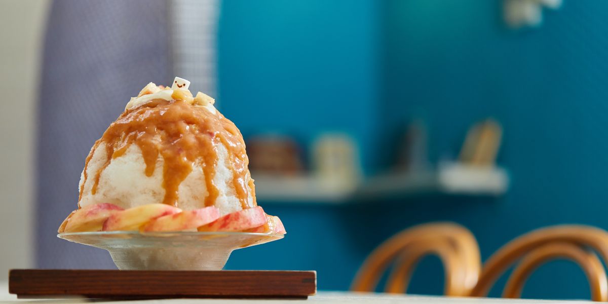 京都のレトロ銭湯カフェ「hashigo cafe kyoto」のフレッシュフルーツの山盛りかき氷で夏を満喫