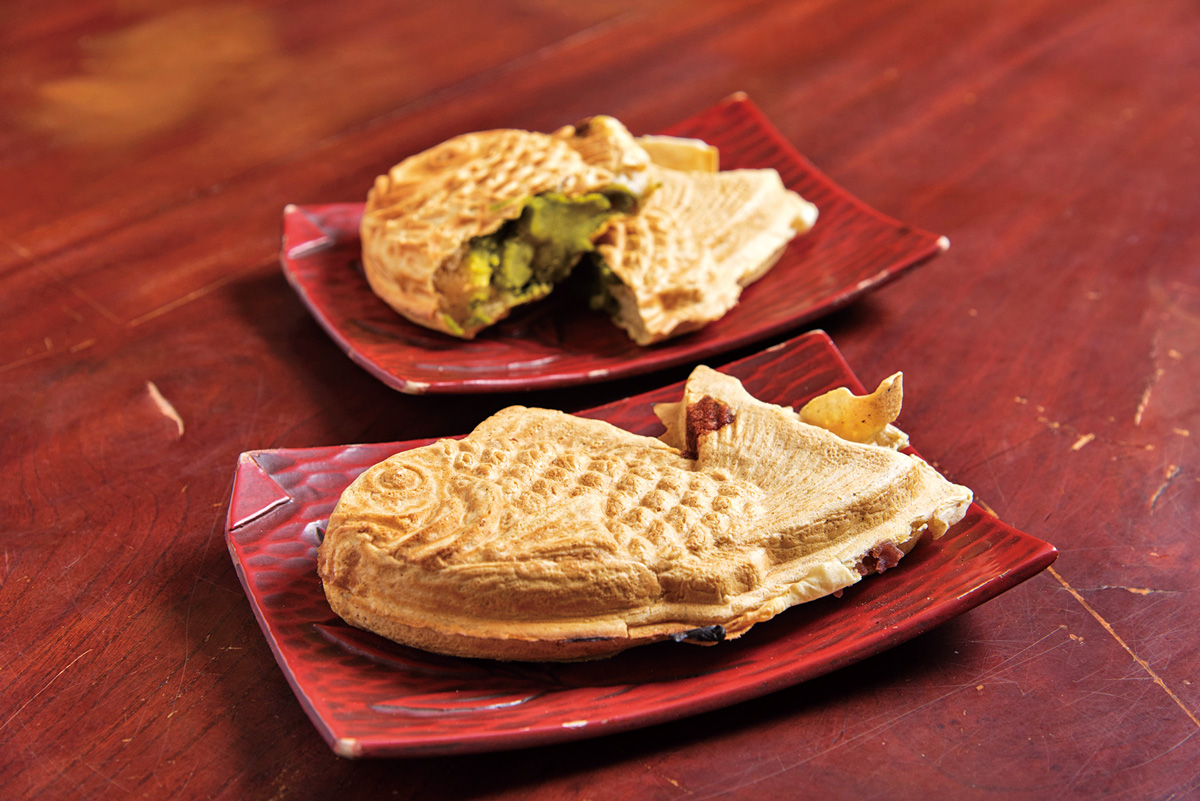 「たい焼き（つぶし餡）」1個200円