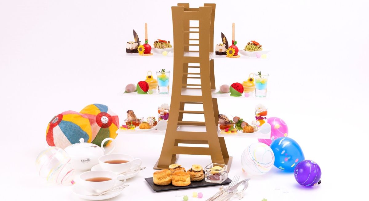 【横浜ロイヤルパークホテル】夏祭りの屋台メニューをモチーフにしたユニークなアフタヌーンティーセットは1日20食限定！