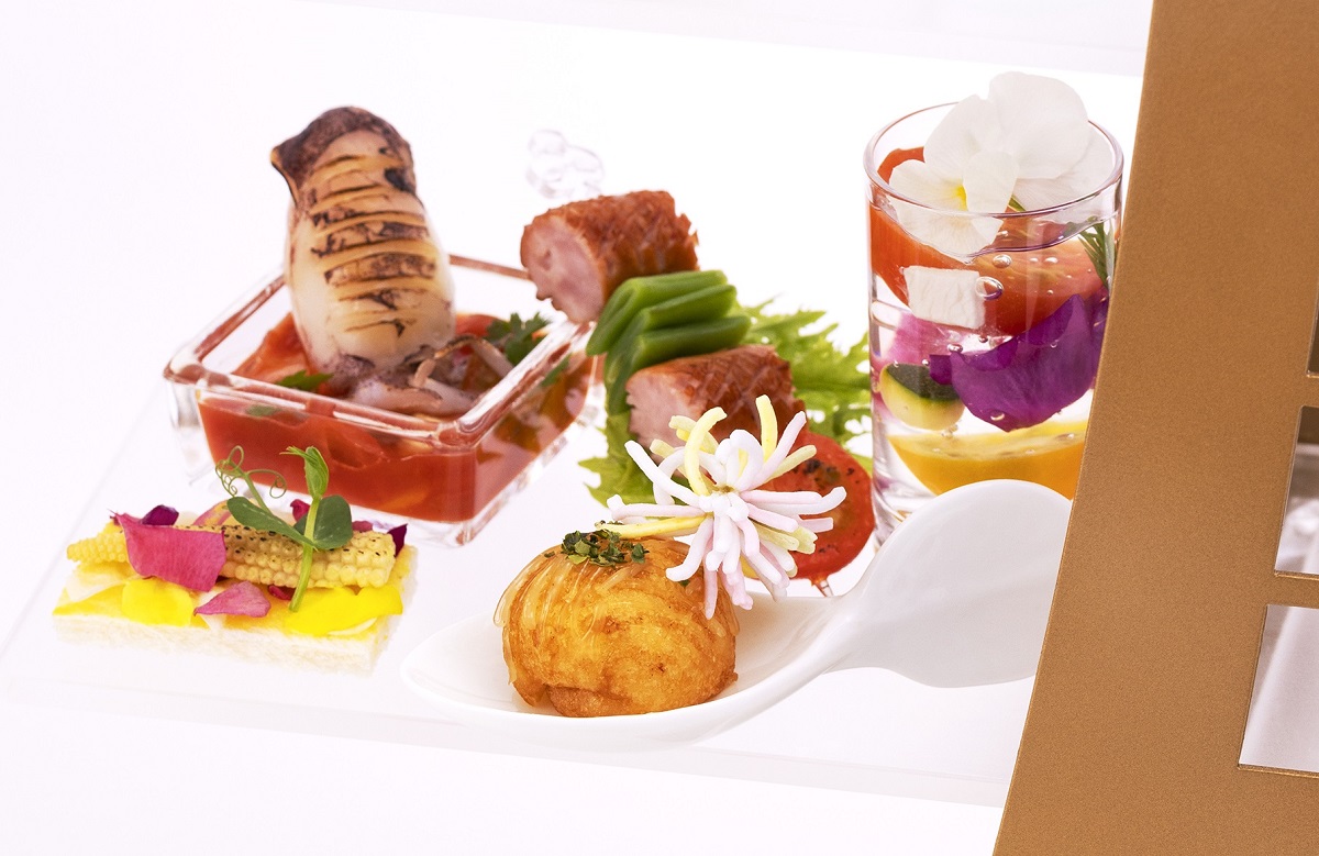 「ランドマークアフタヌーンティーセット ―夏祭り―」下段イメージ