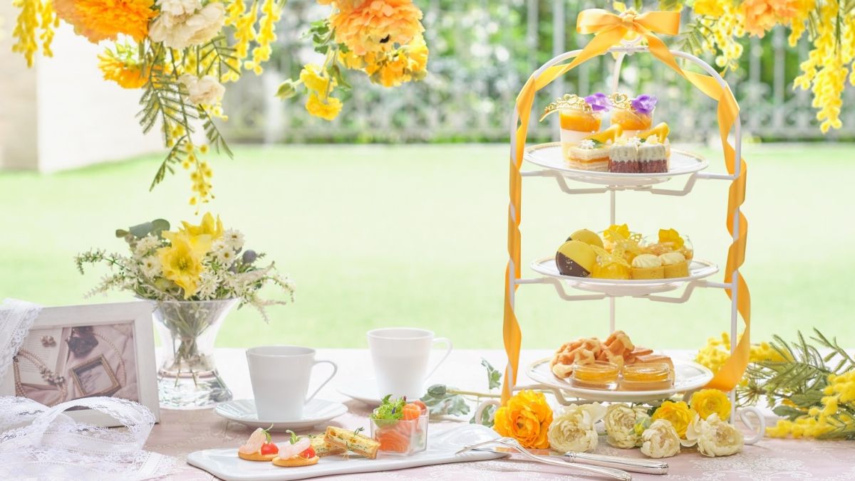 【レストランVINO BUONO青山／セントグレース大聖堂】南国フルーツたっぷりのスイーツと限定フレーバーティー！少女時代のマリー・アントワネットがテーマのアフタヌーンティー