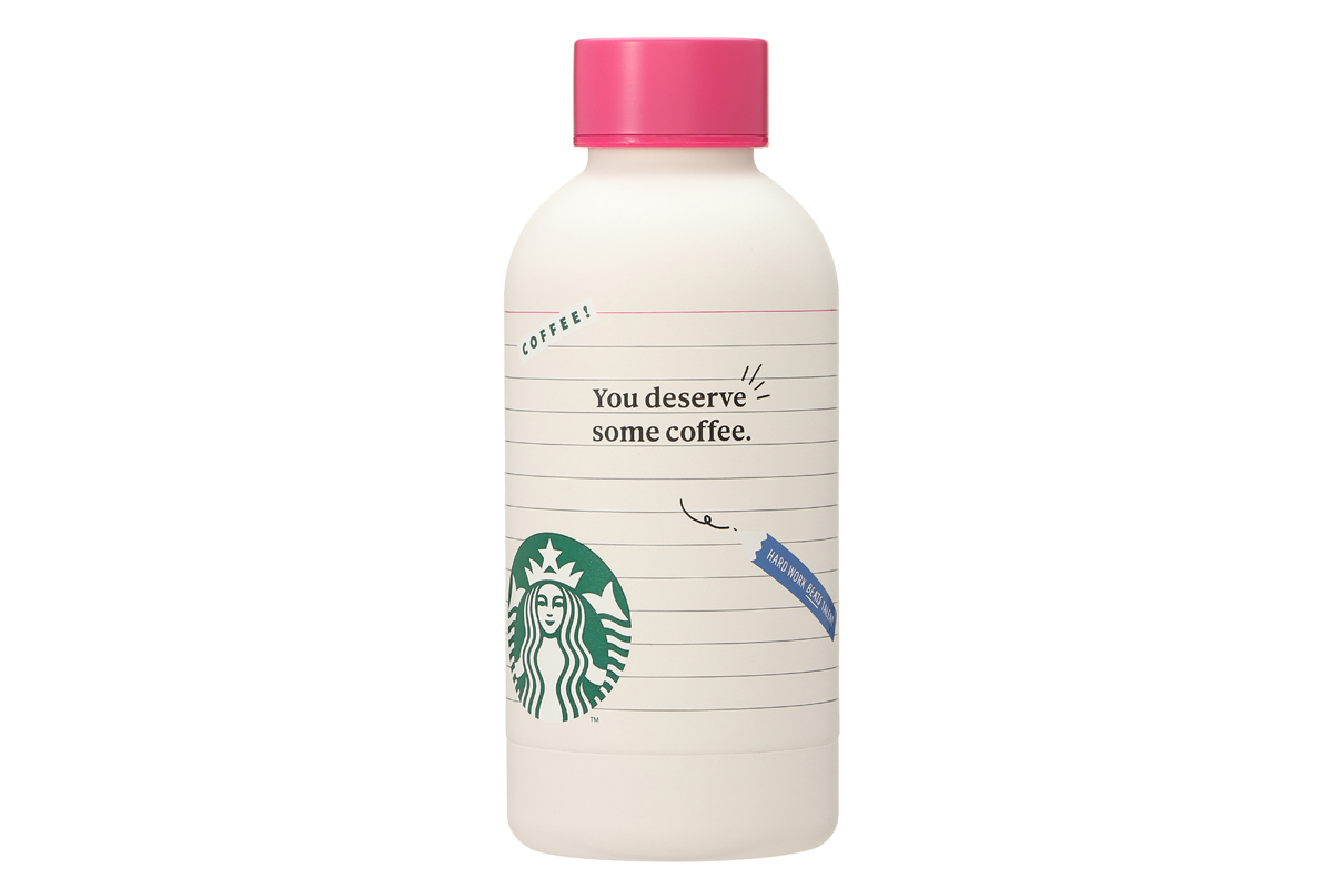 「ステンレスボトル BACK TO SCHOOL」384ml 3850円