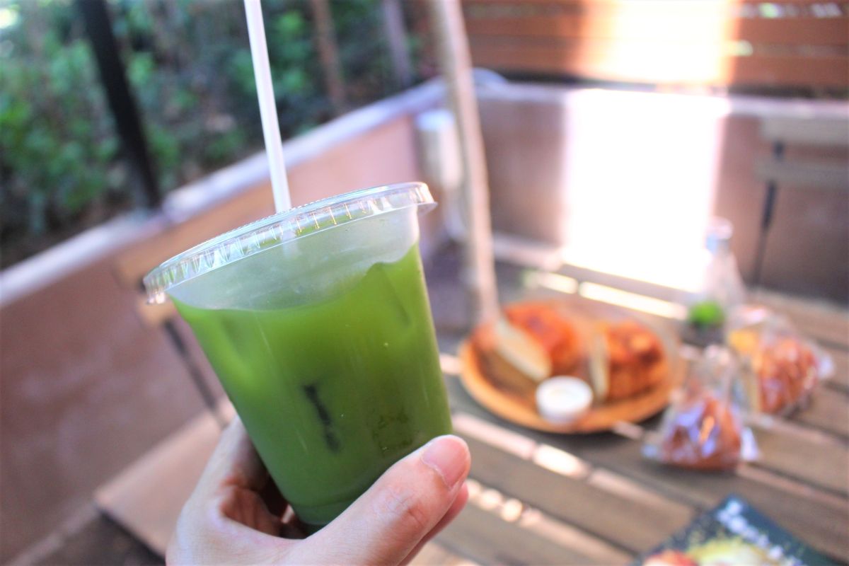 「アイスグリーンティー」320円