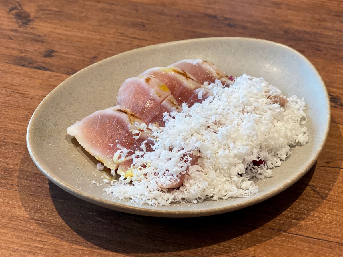 FIPビンチョウマグロと発酵赤キャベツ