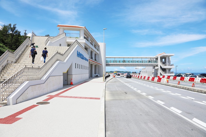 新しく完成した部分はお城のように迫力満点！