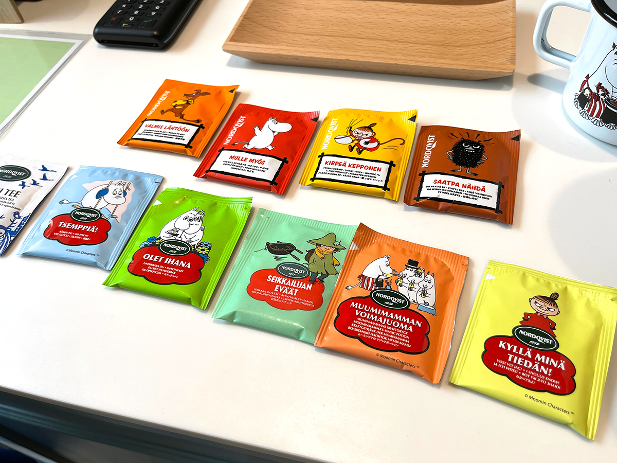 紅茶（ムーミンティー） イートイン 440円／テイクアウト 432円