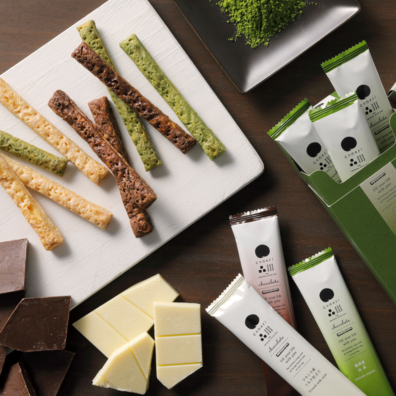 こねり3箱セット（ベネズエラ産カカオ・フランス産ミルク仕立て・静岡産抹茶） 2268円