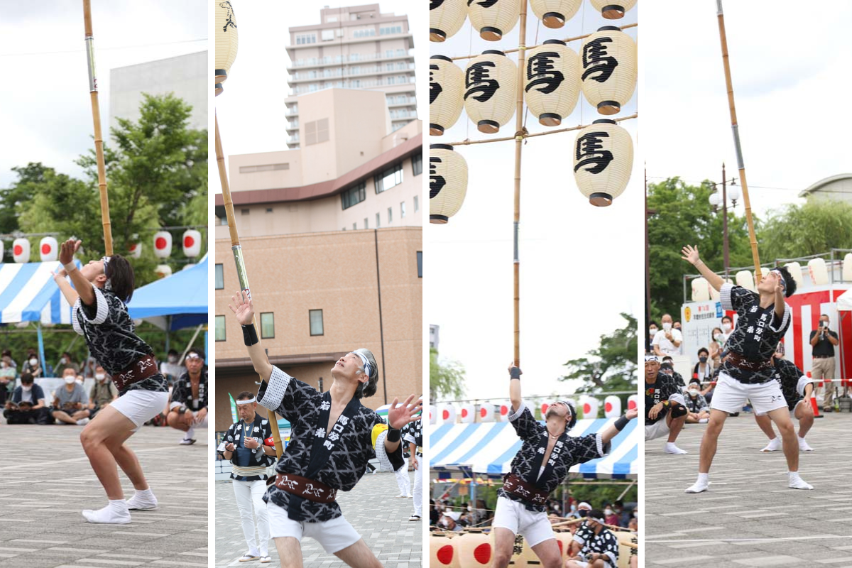 左から「額」「腰」「平手」「肩」。差し手の技術が光る