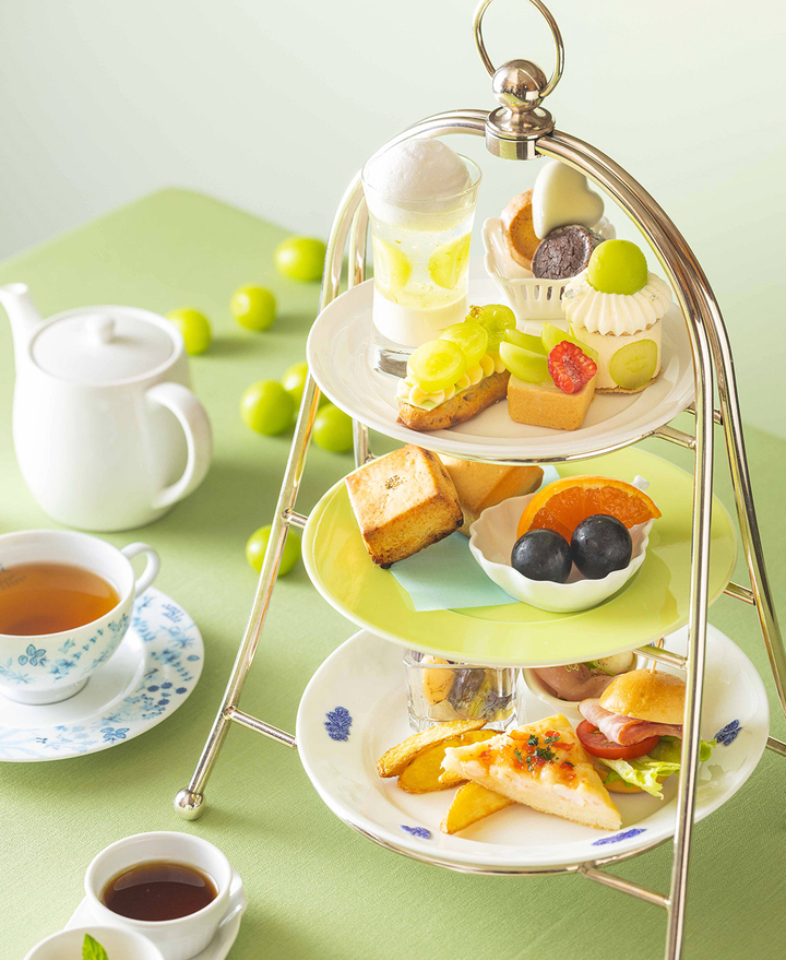 シャインマスカット アフタヌーンティー　イメージ