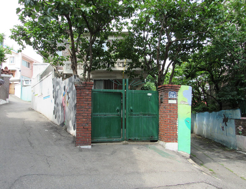 ヨンスの家のモデルとなった家