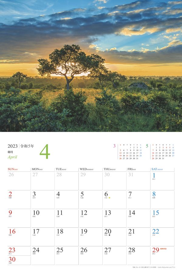 クルーガー国立公園（南アフリカ共和国）　4月