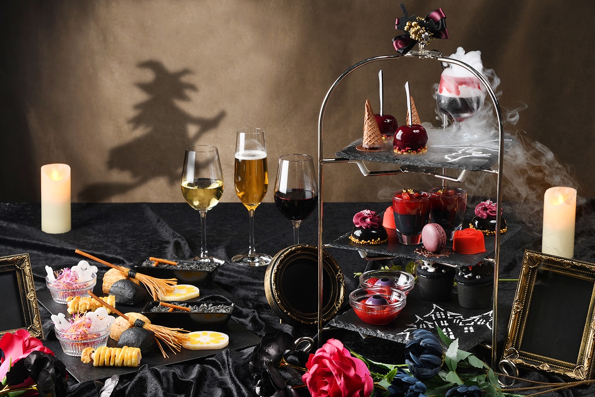 「Halloween Afternoon Tea ～魔女の宴へようこそ～」夜のスイーツハイティー　イメージ