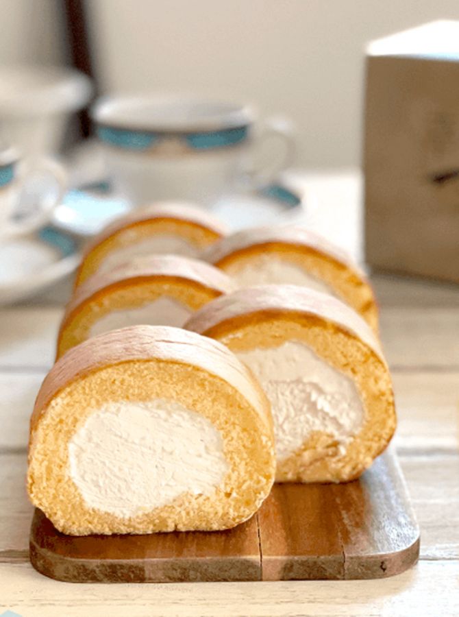 「お持ち帰り用幸せのパンケーキロール」1620円（ネット販売は別途要送料）