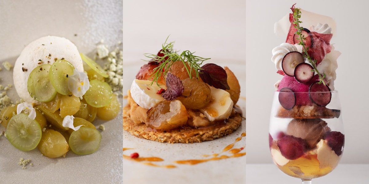 秋の訪れを感じるぶどうのフルコースと宝⽯箱のようなフルーツタルトが登場！【Beauty Connection Ginza】
